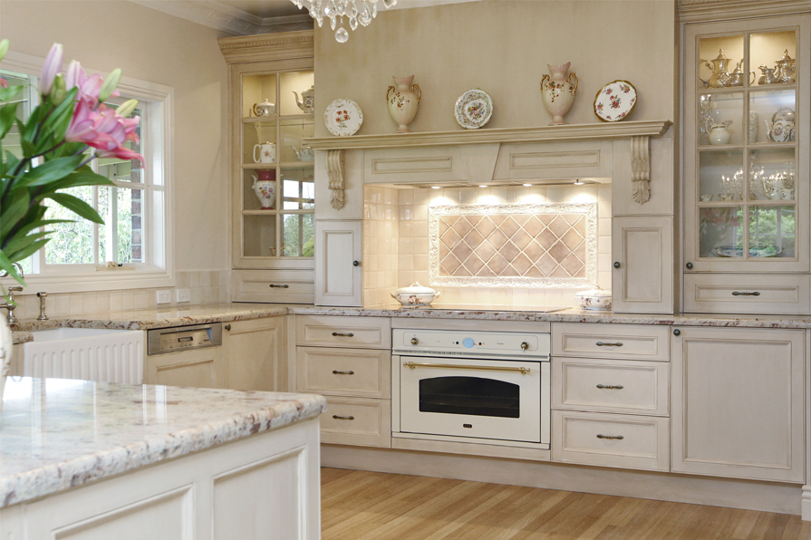 antique looking kitchen