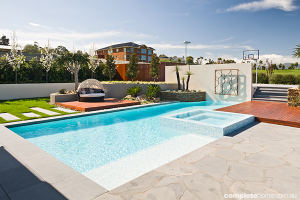Stone Hub pool design surface paving