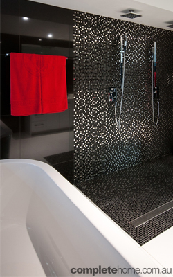 Kitchen and Bathroom Trends Renovation Luxury black bathroom
