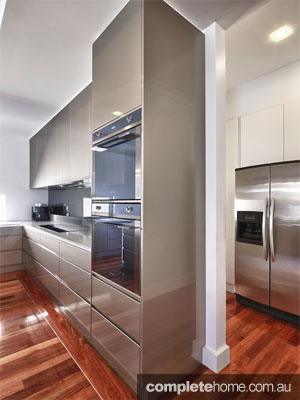 An integrated and sleek kitchen design from Carrera Kitchens